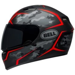 Bell Qualifier Stealth Camo Matte Black/Red Full Face Helmet -Arai shop 280 0808 C V1