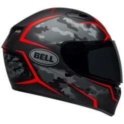 Bell Qualifier Stealth Camo Matte Black/Red Full Face Helmet -Arai shop 280 0808 D V1