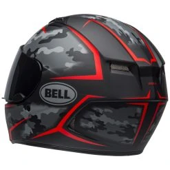 Bell Qualifier Stealth Camo Matte Black/Red Full Face Helmet -Arai shop 280 0808 F V1