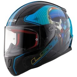LS2 Rapid Mach II Fighter Pilot Full Face Helmet