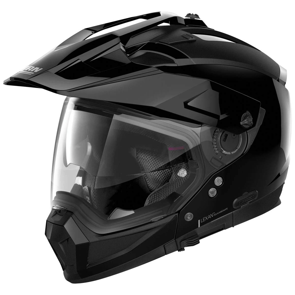 Nolan N70-2 X Gloss Black Dual Sport Helmet 1 Nolan N70-2 X Gloss Black Dual Sport Helmet