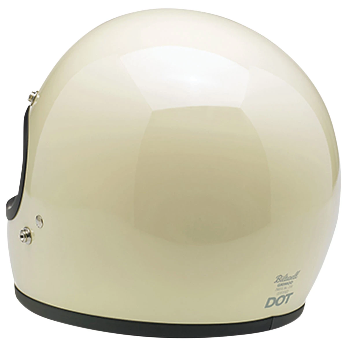 Biltwell Inc. Gringo DOT/ECE Vintage White Full Face Helmet 4 Biltwell Inc. Gringo DOT/ECE Vintage White Full Face Helmet - Image 4