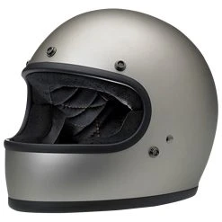 Biltwell Inc. Gringo DOT/ECE Matte Titanium Full Face Helmet