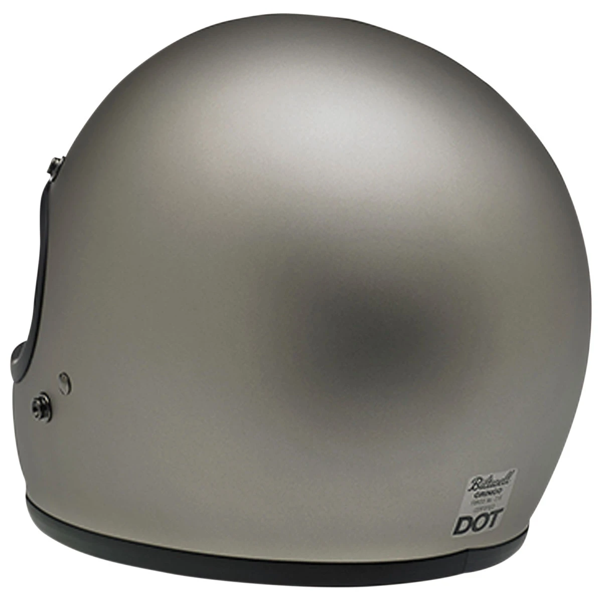 Biltwell Inc. Gringo DOT/ECE Matte Titanium Full Face Helmet 4 Biltwell Inc. Gringo DOT/ECE Matte Titanium Full Face Helmet - Image 4