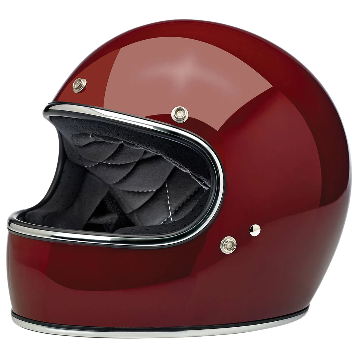 Biltwell Inc. Gringo DOT/ECE Gloss Garnet Full Face Helmet 1 Biltwell Inc. Gringo DOT/ECE Gloss Garnet Full Face Helmet