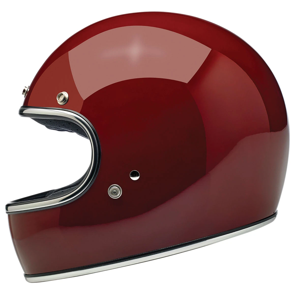 Biltwell Inc. Gringo DOT/ECE Gloss Garnet Full Face Helmet 3 Biltwell Inc. Gringo DOT/ECE Gloss Garnet Full Face Helmet - Image 3