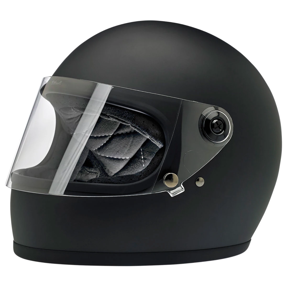 Biltwell Inc. Gringo S DOT/ECE Matte Black Full Face Helmet 4 Biltwell Inc. Gringo S DOT/ECE Matte Black Full Face Helmet - Image 4