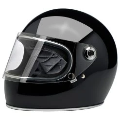 Biltwell Inc. Gringo S DOT/ECE Gloss Black Full Face Helmet