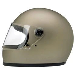 Biltwell Inc. Gringo S DOT/ECE Matte Titanium Full Face Helmet