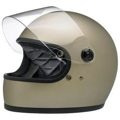 Biltwell Inc. Gringo S DOT/ECE Matte Titanium Full Face Helmet -Arai shop 305 0611 C V1