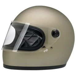 Biltwell Inc. Gringo S DOT/ECE Matte Titanium Full Face Helmet -Arai shop 305 0611 D V1