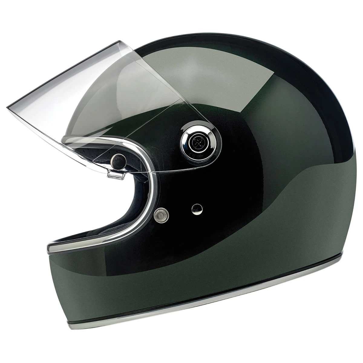 Biltwell Inc. Gringo S DOT/ECE Sierra Green Full Face Helmet 2 Biltwell Inc. Gringo S DOT/ECE Sierra Green Full Face Helmet - Image 2