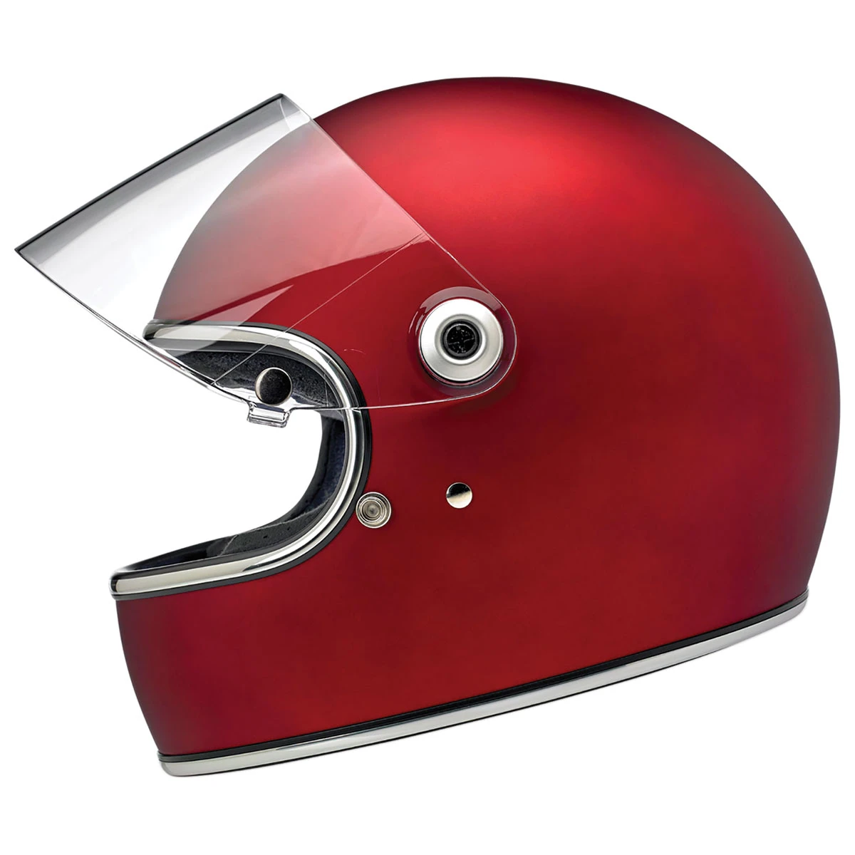 Biltwell Inc. Gringo S DOT/ECE Matte Red Full Face Helmet 2 Biltwell Inc. Gringo S DOT/ECE Matte Red Full Face Helmet - Image 2
