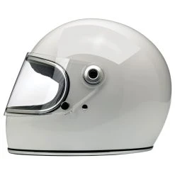 Biltwell Inc. Gringo S DOT/ECE Gloss White Full Face Helmet