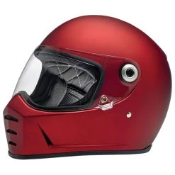 Biltwell Inc. Lane Splitter Matte Red Full Face Helmet