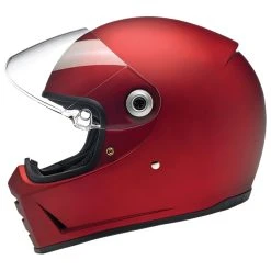 Biltwell Inc. Lane Splitter Matte Red Full Face Helmet 7 Biltwell Inc. Lane Splitter Matte Red Full Face Helmet -Arai shop 305 0658 D V1