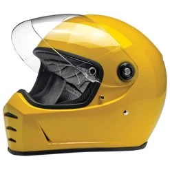 Biltwell Inc. Lane Splitter Safe-T Yellow Full Face Helmet 6 Biltwell Inc. Lane Splitter Safe-T Yellow Full Face Helmet -Arai shop 305 0665 C V1