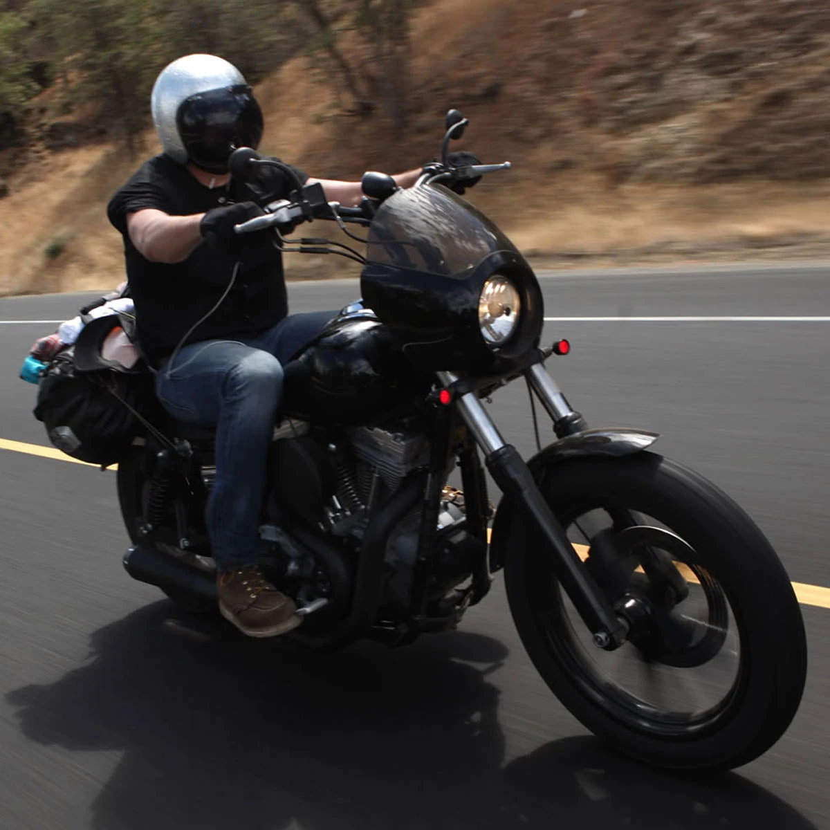 Biltwell Inc. Bonanza Brite Silver Open Face Helmet 2 Biltwell Inc. Bonanza Brite Silver Open Face Helmet - Image 2