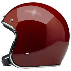 Biltwell Inc. Bonanza Gloss Garnet Open Face Helmet -Arai shop 305 0711 C V4