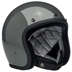 Biltwell Inc. Bonanza Storm Gray Open Face Helmet 5 Biltwell Inc. Bonanza Storm Gray Open Face Helmet -Arai shop 305 0717 C V1