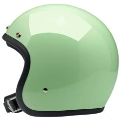 Biltwell Inc. Bonanza Gloss Mint Open Face Helmet