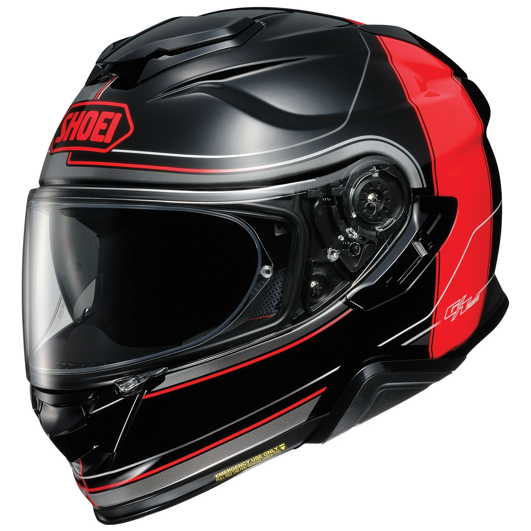 Shoei GT-Air II Crossbar Red/Black Full Face Helmet 1 Shoei GT-Air II Crossbar Red/Black Full Face Helmet