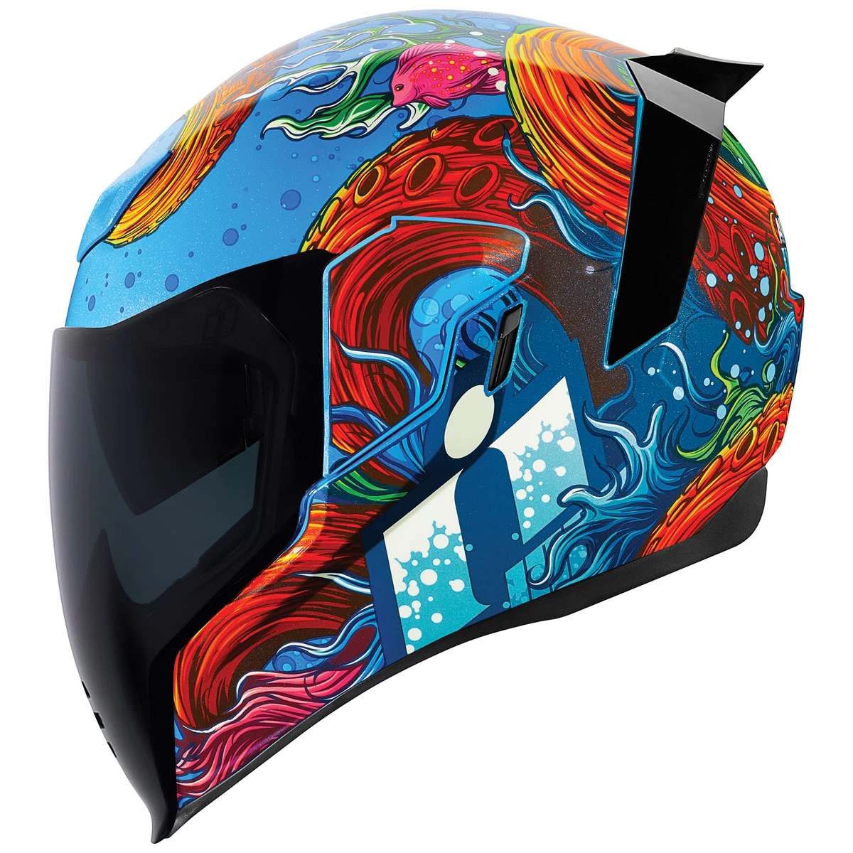 ICON Airflite Inky Full Face Helmet 2 ICON Airflite Inky Full Face Helmet - Image 2