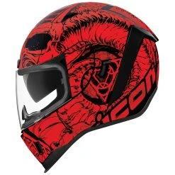 Alternative view of ICON Airform Sacrosanct Red Full Face Helmet
