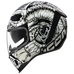 ICON Airform Sacrosanct White Full Face Helmet