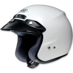 Shoei RJ Platinum-R White Open Face Helmet