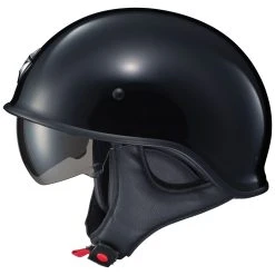 Scorpion EXO EXO-C90 Gloss Black Half Helmet -Arai shop 350 0376 B V1