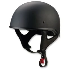 Z1R CC Beanie Matte Black Half Helmet