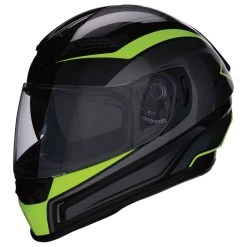 Z1R Jackal Aggressor Hi-Viz Full Face Helmet