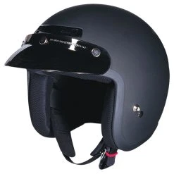 Z1R Jimmy Matte Black Open Face Helmet