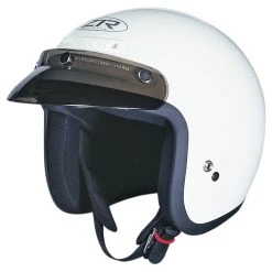 Z1R Jimmy White Open Face Helmet