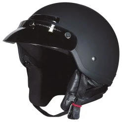 Z1R Drifter Matte Black Half Helmet