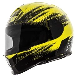 Speed And Strength SS900 Evader Black/Hi-Viz Full Face Helmet