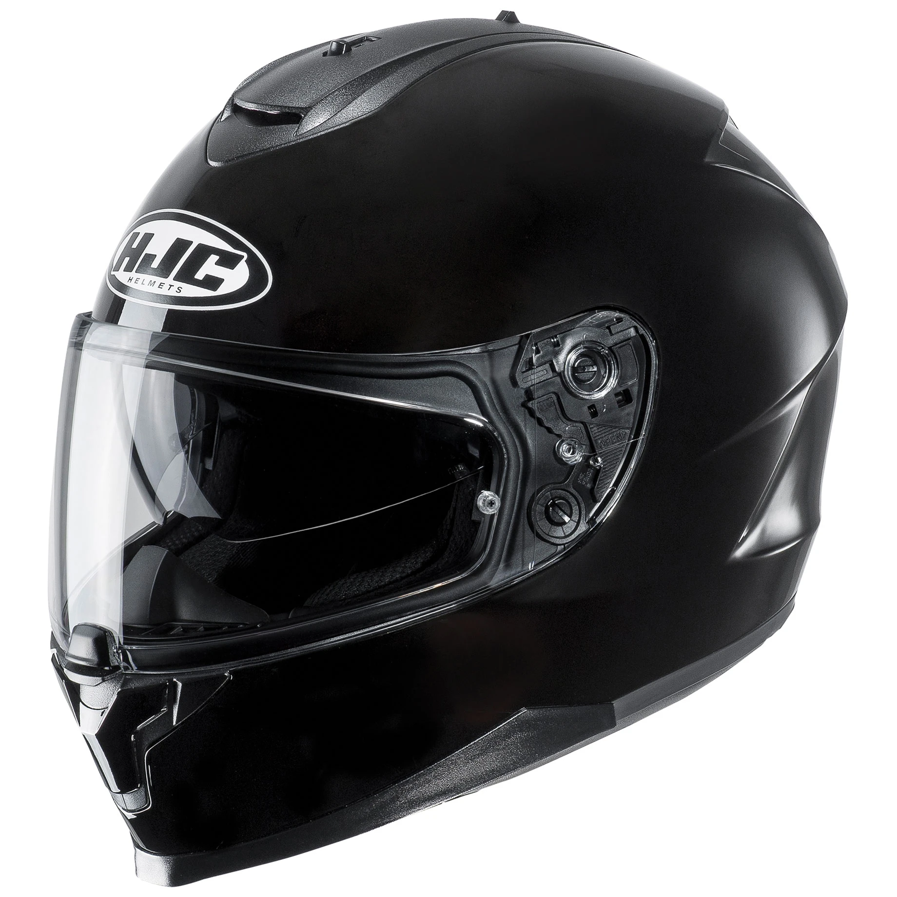 HJC C70 Gloss Black Full Face Helmet 1 HJC C70 Gloss Black Full Face Helmet