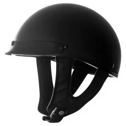 Speed And Strength SS510 Matte Black Half Helmet
