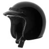 Speed And Strength SS610 Gloss Black Open Face Helmet