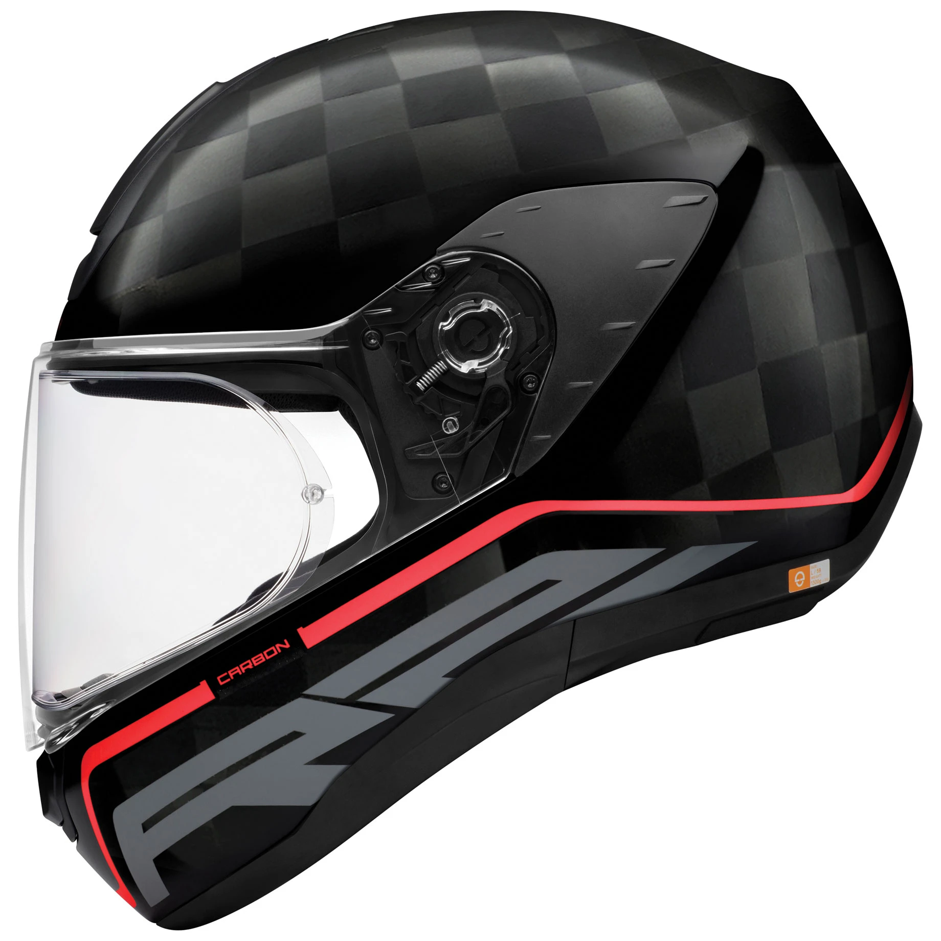 Schuberth R2 Carbon Stroke Red Full Face Helmet 2 Schuberth R2 Carbon Stroke Red Full Face Helmet - Image 2