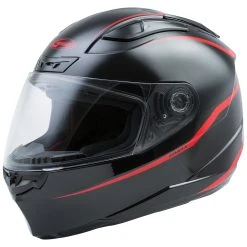 GMAX FF-88 Precept Black/Red Full Face Helmet