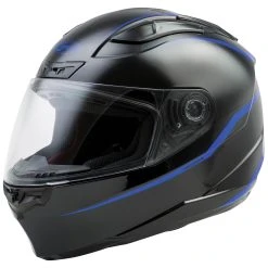 GMAX FF-88 Precept Black/Blue Full Face Helmet