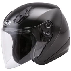 GMAX OF17 Gloss Black Open Face Helmet
