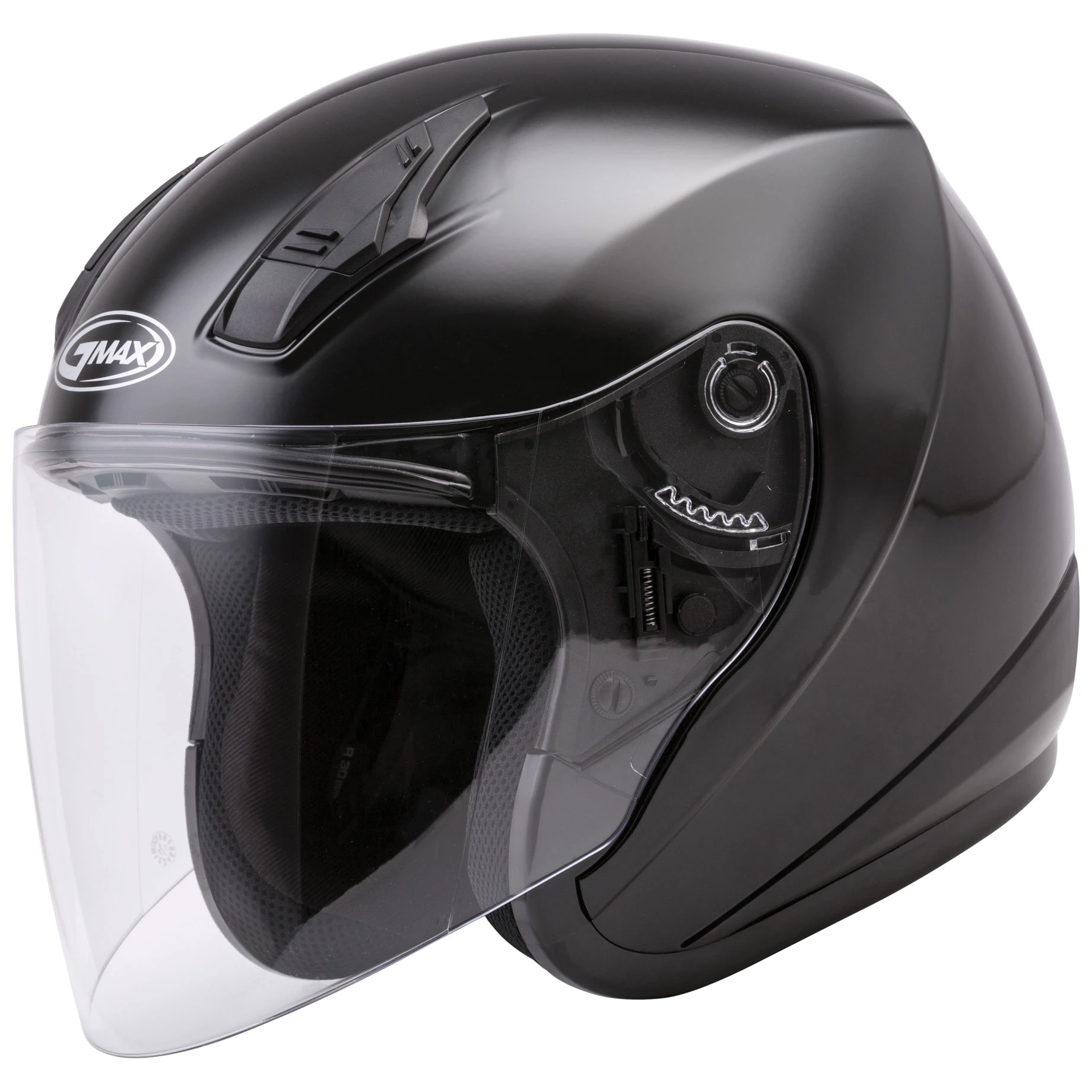 GMAX OF17 Gloss Black Open Face Helmet 1 GMAX OF17 Gloss Black Open Face Helmet