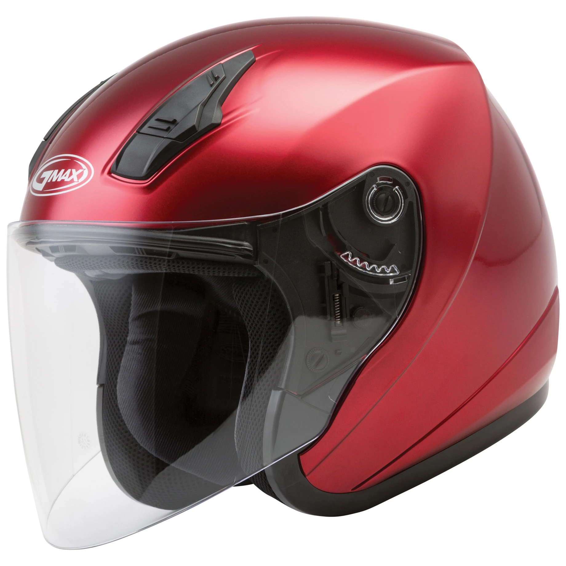GMAX OF17 Candy Red Open Face Helmet 1 GMAX OF17 Candy Red Open Face Helmet