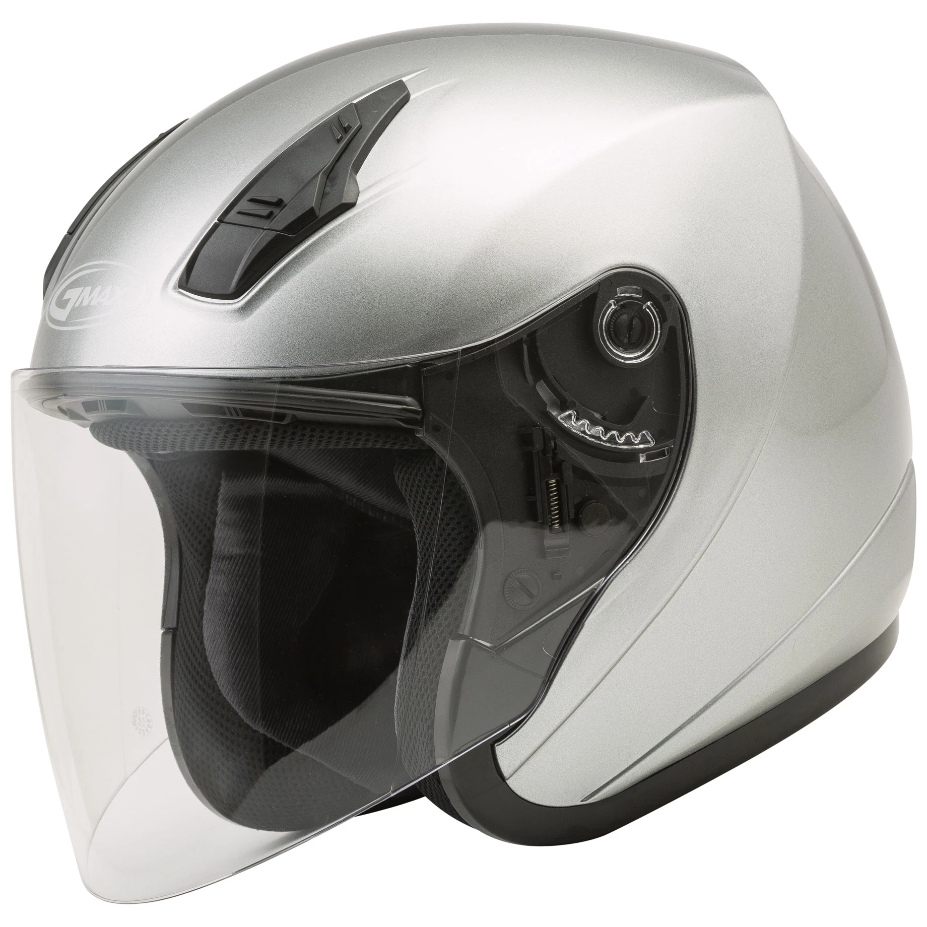 GMAX OF17 Dark Silver Open Face Helmet 1 GMAX OF17 Dark Silver Open Face Helmet