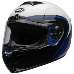 Bell SRT Assassin White/Blue/Black Full Face Helmet