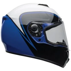 Bell SRT Assassin White/Blue/Black Full Face Helmet -Arai shop 360 1683 C V9