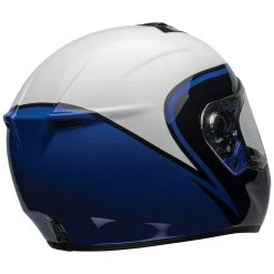 Bell SRT Assassin White/Blue/Black Full Face Helmet -Arai shop 360 1683 G V9